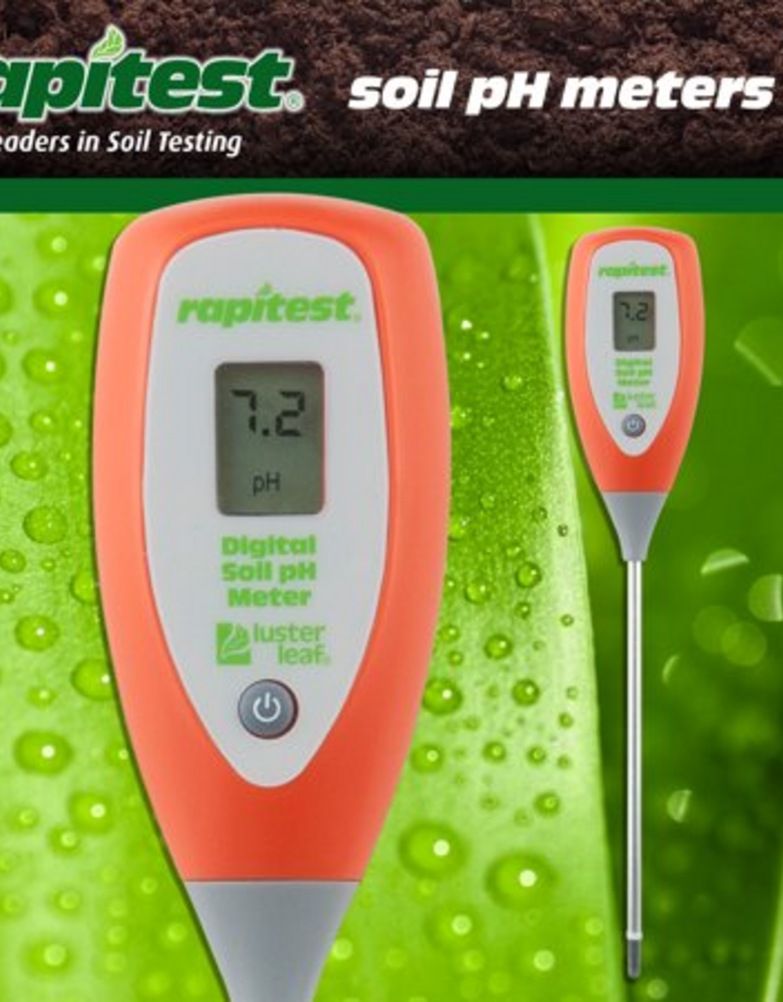 Luster Leaf Rapitest Digital Soil pH Meter