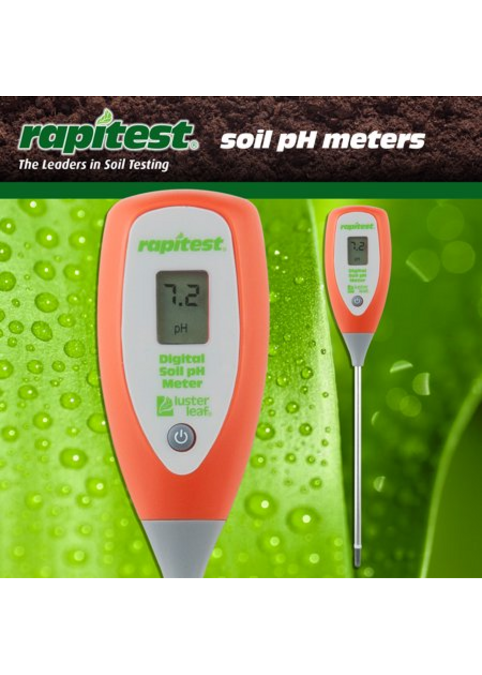 Luster Leaf Rapitest Digital Soil pH Meter