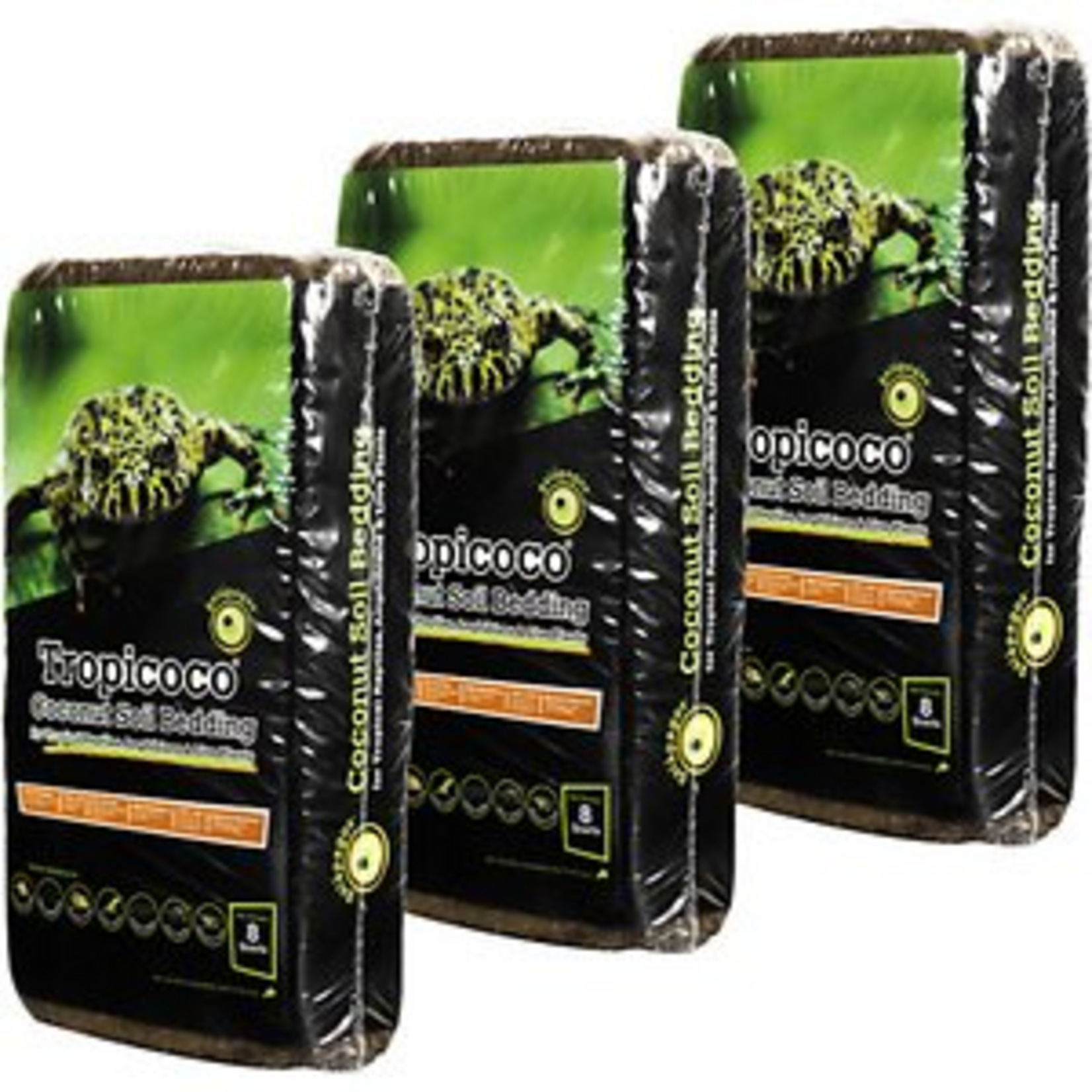 Galapagos Galapagos Tropicoco Soil Natural - 8 qt Brick 3-PACK pd
