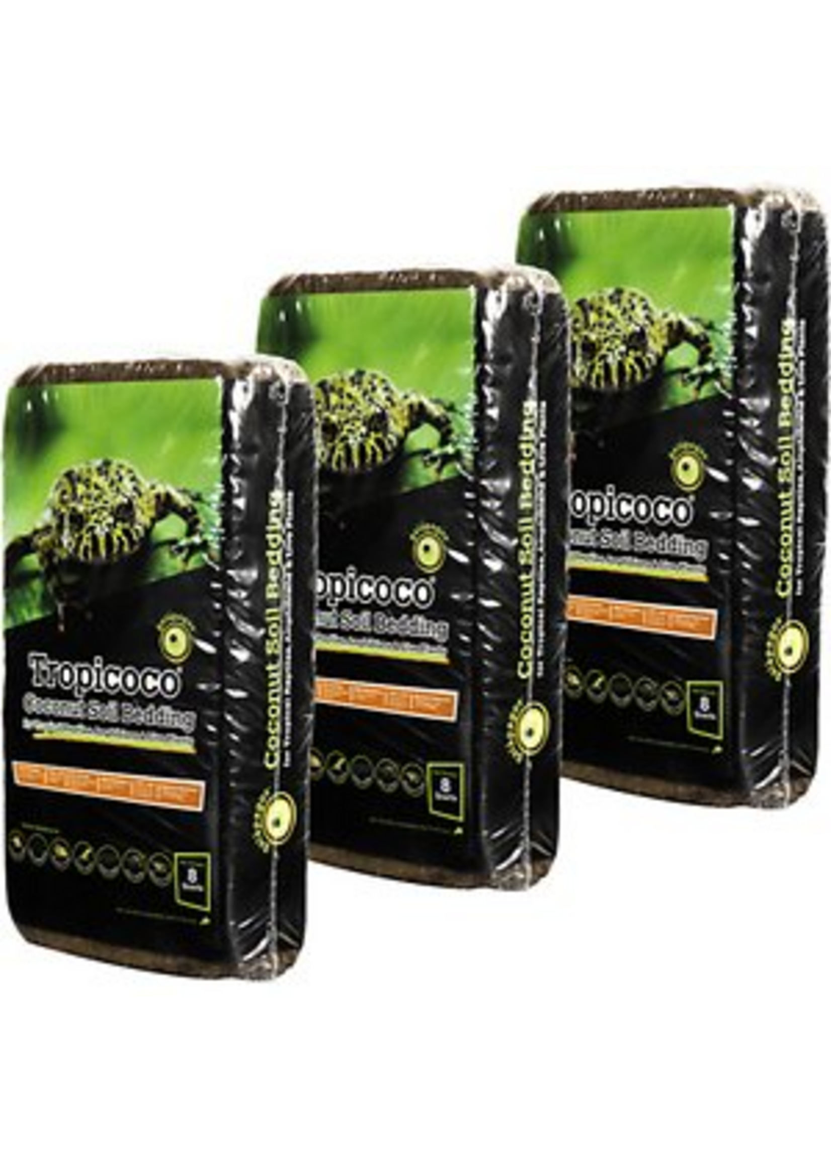 Galapagos Galapagos Tropicoco Soil Natural - 8 qt Brick 3-PACK