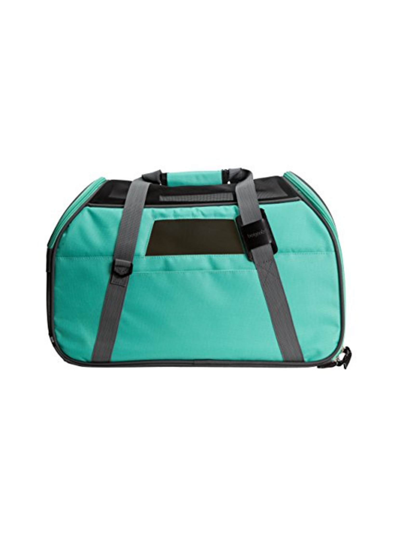 Coastal Pet Products Bergan Comfort Carrier - Cat and Dog Carrier - Heather Bermuda 19 X 10 X 13 Blue