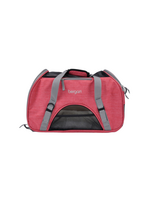 Coastal Pet Products Bergan Comfort Carrier - Cat and Dog Carrier - Heather Berry 19  x 10  x 13