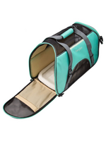 Coastal Pet Products Bergan Comfort Carrier - Cat and Dog Carrier - Black & Brown 19 x 10 x 13