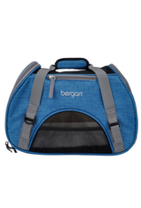 Coastal Pet Products Bergan Comfort Carrier - Cat and Dog Carrier - Heather Bermuda 16  x 8  x 11