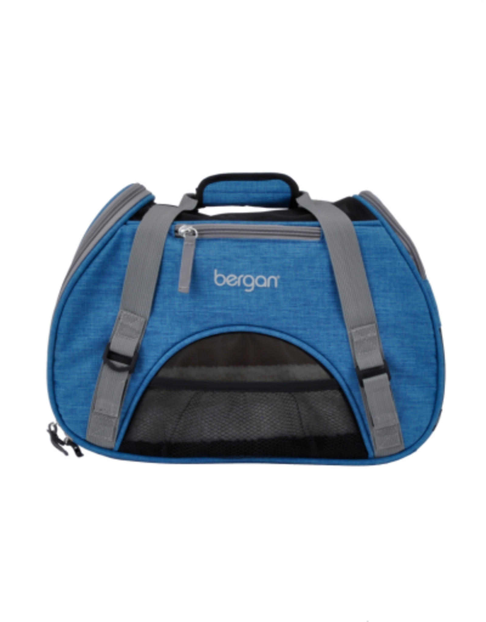Coastal Pet Products Bergan Comfort Carrier - Cat and Dog Carrier - Heather Bermuda 16  x 8  x 11