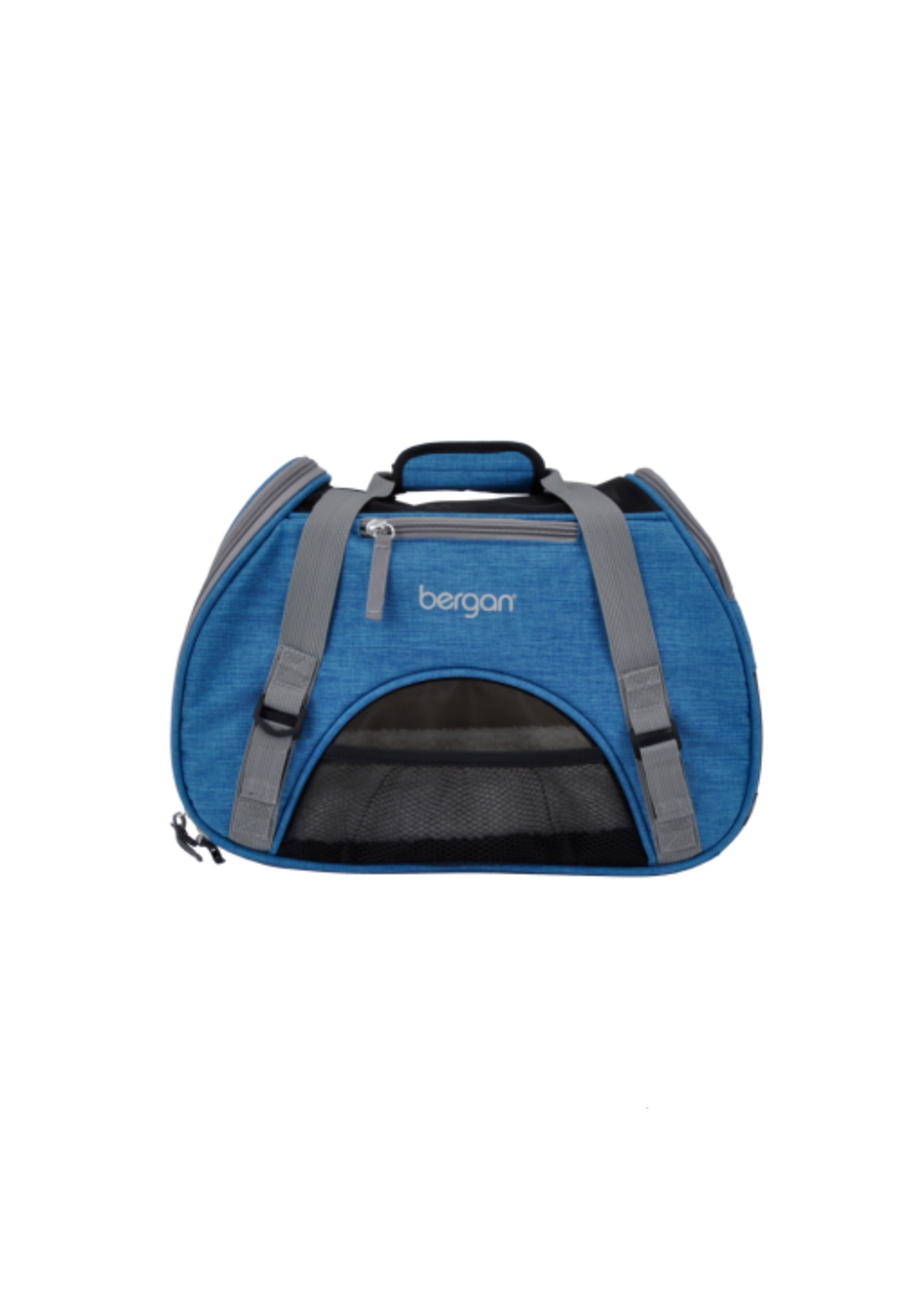 Coastal Pet Products Bergan Comfort Carrier - Cat and Dog Carrier - Heather Bermuda 16  x 8  x 11
