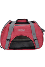 Coastal Pet Products Bergan Comfort Carrier - Cat and Dog Carrier - Heather Berry 16  x 8  x 11
