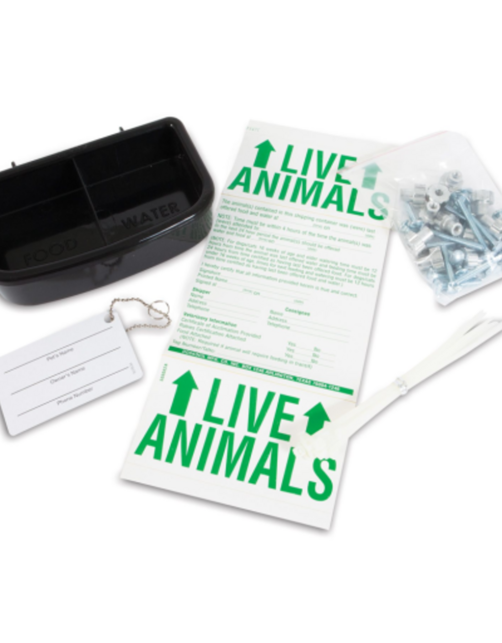 Petmate Petmate Dog Kennel Airline Travel Kit Medium, 8 L x 2 W x 12 H