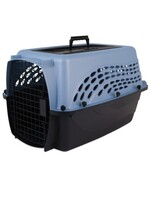 Petmate Petmate Two Door Top Load 24 inch Dog Kennel Travel Medium Pet Carrier for Pets Upto 15 lb  Blue