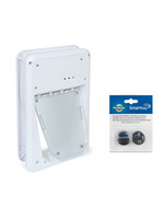 PetSafe Electronic SmartDoor, Small, White