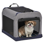 MidWest Midwest Canine Camper Soft Tent Dog Crate Gray, 24 inch