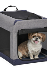 MidWest Midwest Canine Camper Soft Tent Dog Crate Gray, 24 inch