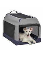 MidWest Midwest Gray Canine Camper Soft Tent Dog Crate, 30.32 L X 20.16 W X 19.49 H, Medium