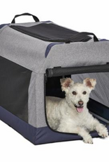 MidWest Midwest Gray Canine Camper Soft Tent Dog Crate, 30.32 L X 20.16 W X 19.49 H, Medium