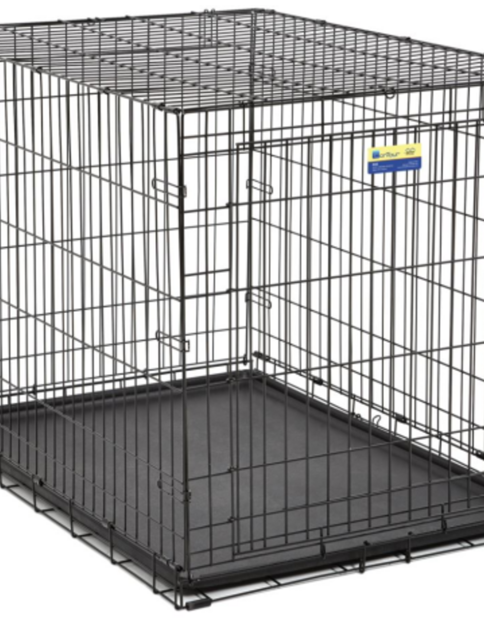 MidWest Midwest Contour Single Door Folding Dog Crate, X-Large, Black 42 X 28 X 30 inch