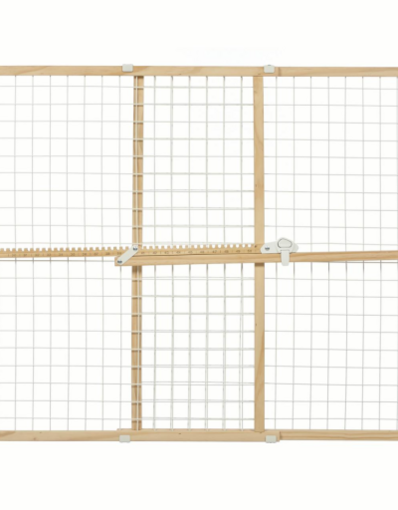 MidWest Midwest PET GATE WOOD/WIRE MESH 32"H X29-50"W