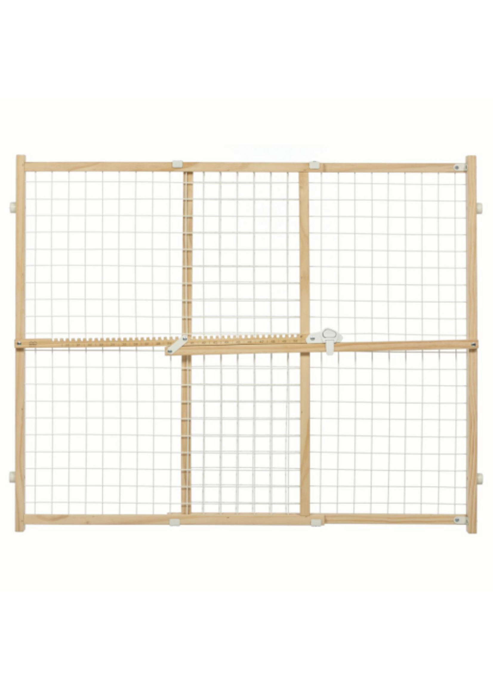 MidWest Midwest PET GATE WOOD/WIRE MESH 32"H X29-50"W