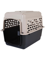Petmate Petmate Vari Kennel 32 inch Medium Dog Crate for Pets 30-50 lbs  Taupe/Black