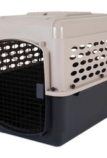 Petmate Petmate Vari Plastic Travel Dog Kennel 32 inch, Medium Dog Crate for Pets 30-50 lbs  Taupe/Black
