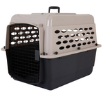 Petmate Petmate Vari Kennel 28 inch Small/Medium Dog Crate for Pets 20-30 lbs  Taupe/Black