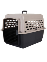 Petmate Petmate Vari Kennel 28 inch Small/Medium Dog Crate for Pets 20-30 lbs  Taupe/Black