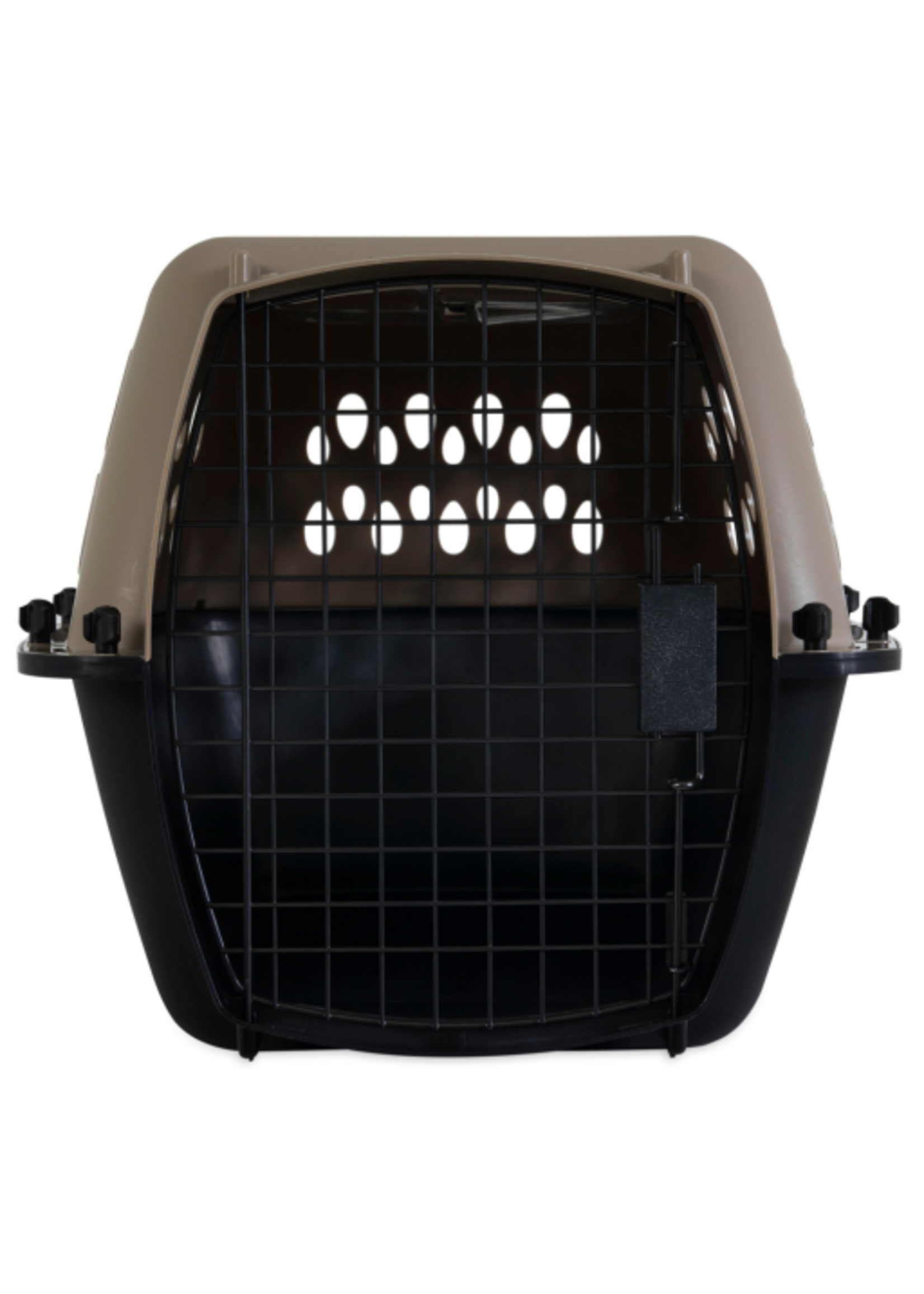 Petmate Petmate Vari Kennel 24 inch, Small Crate for Pets 10-20 lbs  Taupe/Black