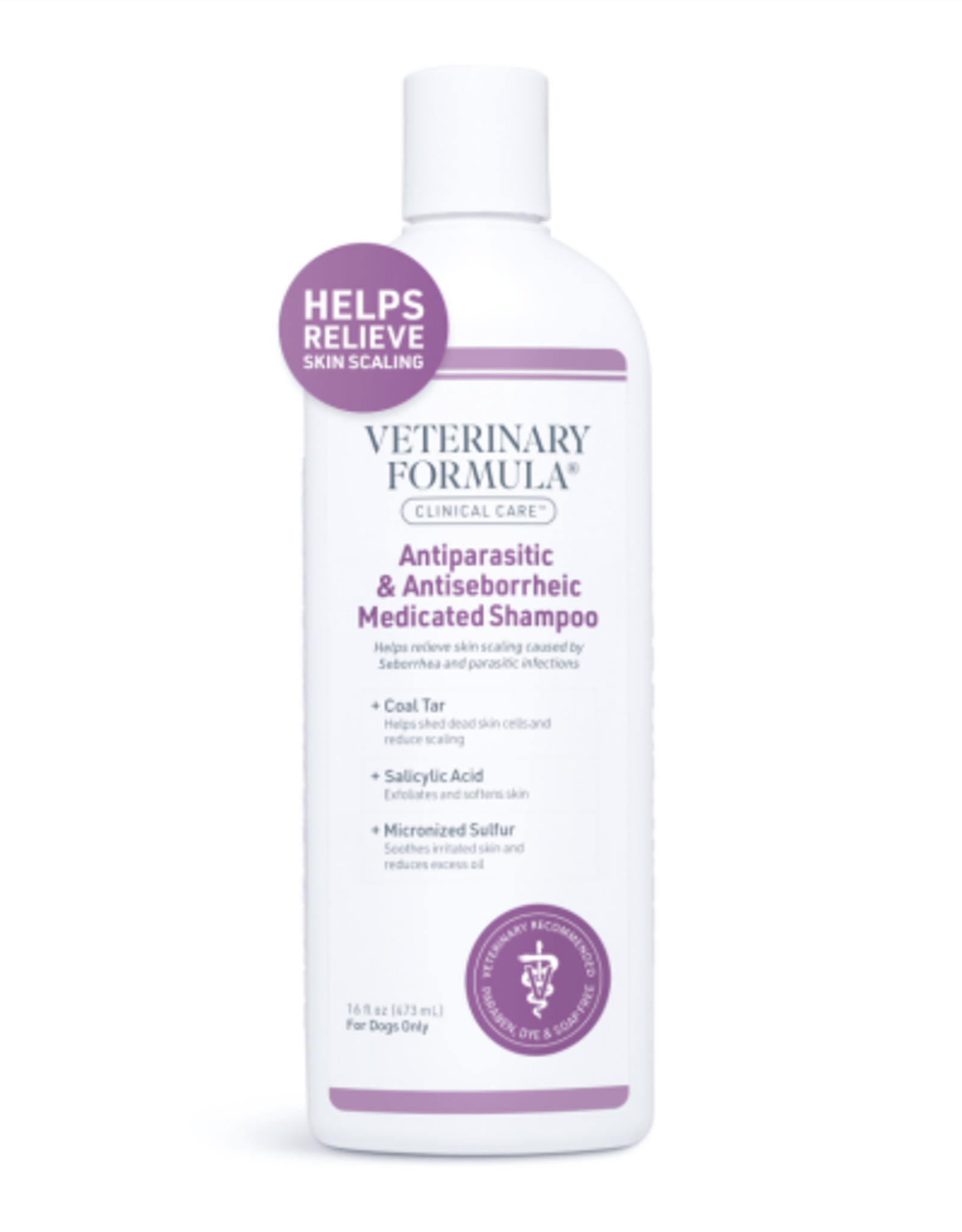 Veterinary Formula Veterinary Formula Clinical Care Antiparasitic & Antiseborrheic Shampoo for Dogs - 16 oz