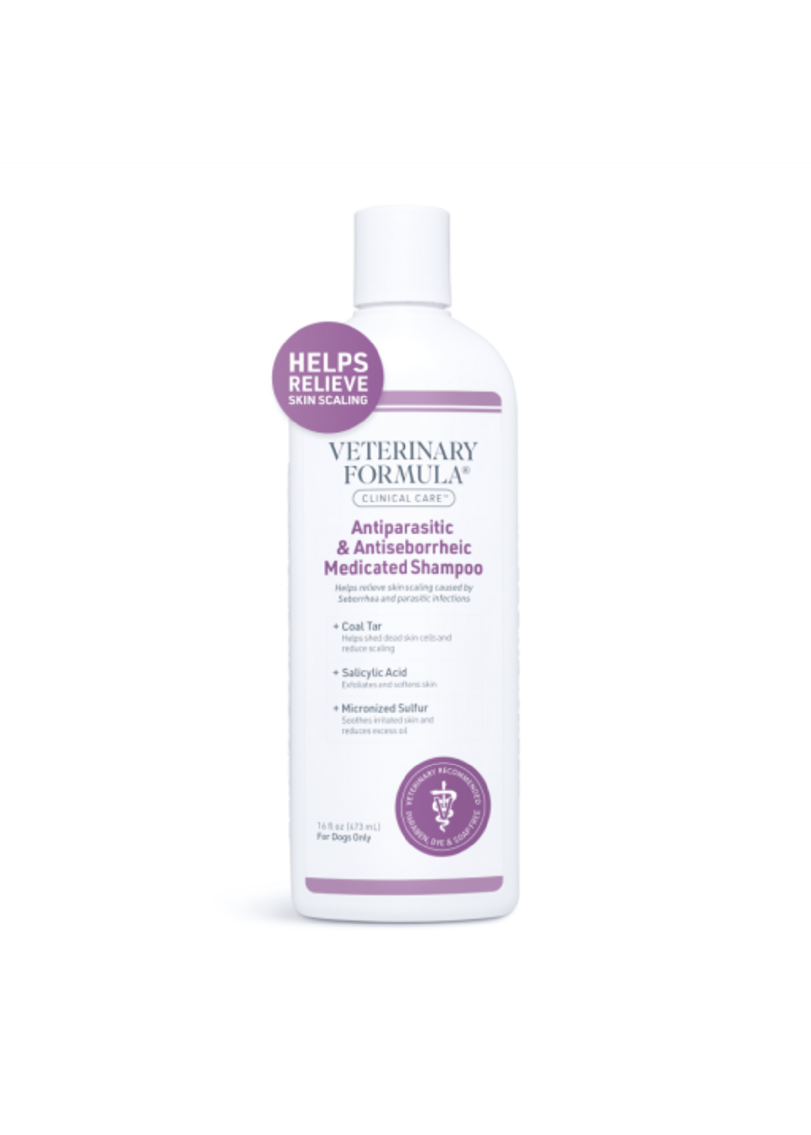 Veterinary Formula Veterinary Formula Clinical Care Antiparasitic & Antiseborrheic Shampoo for Dogs - 16 oz