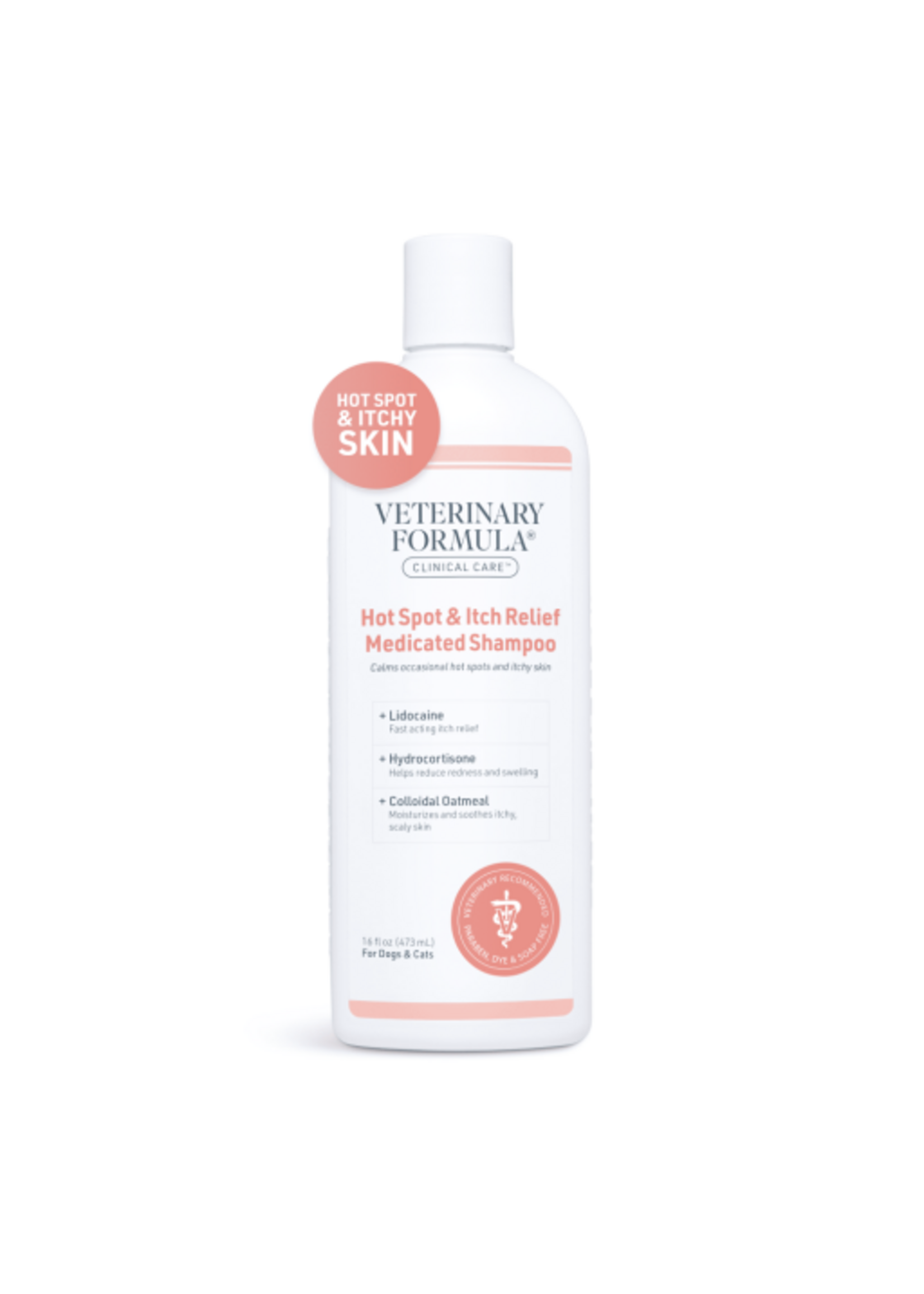 Veterinary Formula Veterinary Formula Clinical Care Hot Spot and Itch Relief Medicated Shampoo for Dogs & Cats - 17 oz