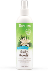 TropiClean Baby Powder Deodorizing Pet Spray - 8 fl oz