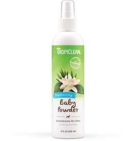 TropiClean Baby Powder Deodorizing Pet Spray - 8 fl oz