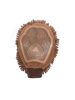 Dog Gone Smart Dog Gone Smart Grooming Mitt Ultra Plush Microfiber Fabric - Brown