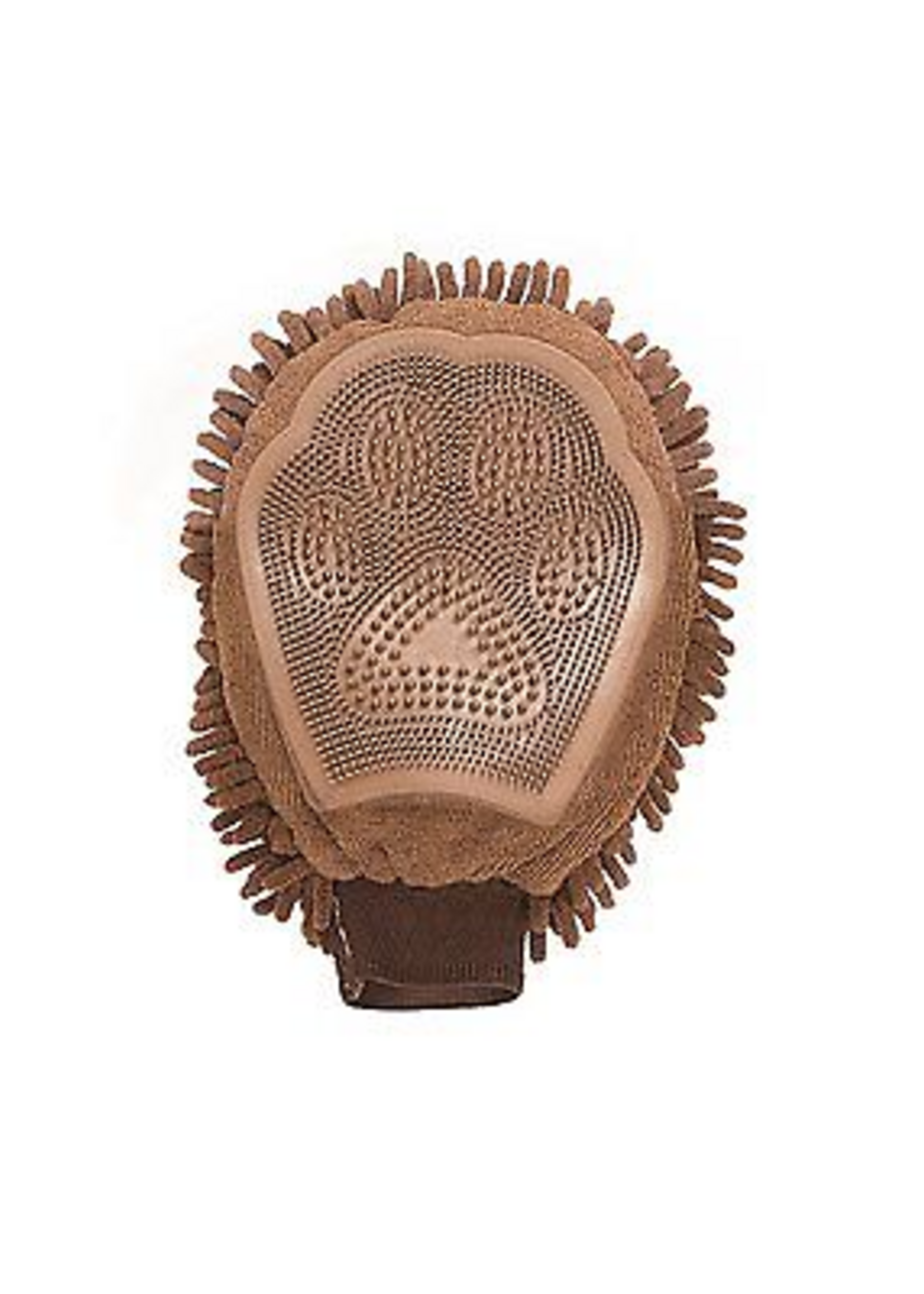 Dog Gone Smart Dog Gone Smart Grooming Mitt Ultra Plush Microfiber Fabric - Brown
