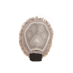 Dog Gone Smart Dog Gone Smart Grooming Mitt Ultra Plush Microfiber Fabric - Gray discontinued