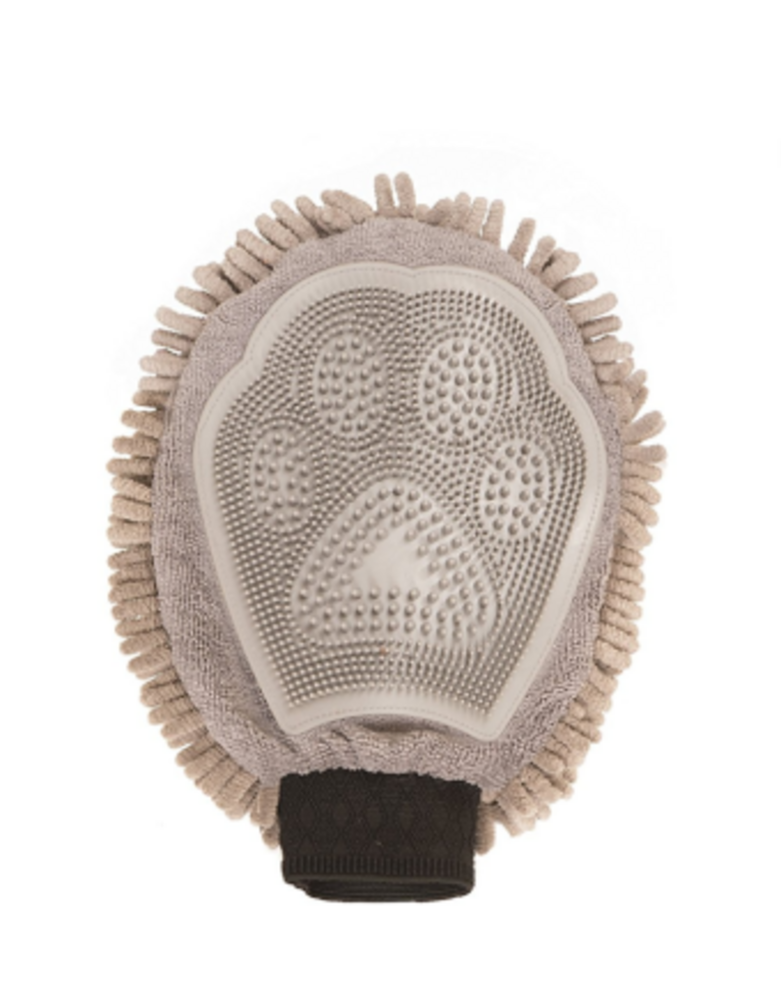 Dog Gone Smart Dog Gone Smart Grooming Mitt Ultra Plush Microfiber Fabric - Gray