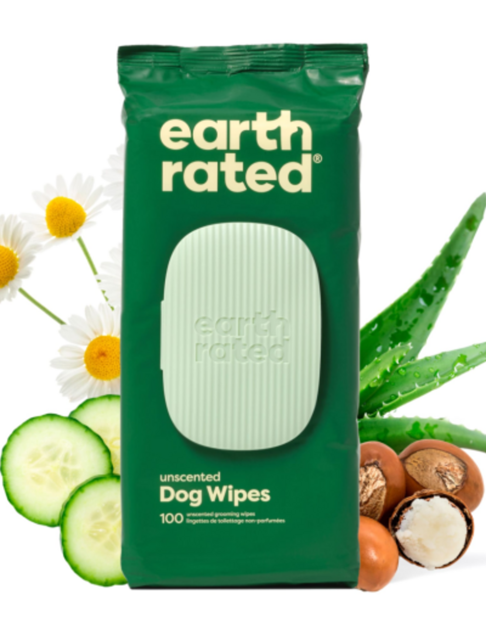 Earth Rated Earth Rated Unscented Dog Grooming Wipes - 100 Count