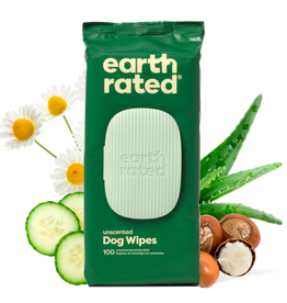 Earth Rated Earth Rated Unscented Dog Grooming Wipes - 100 Count