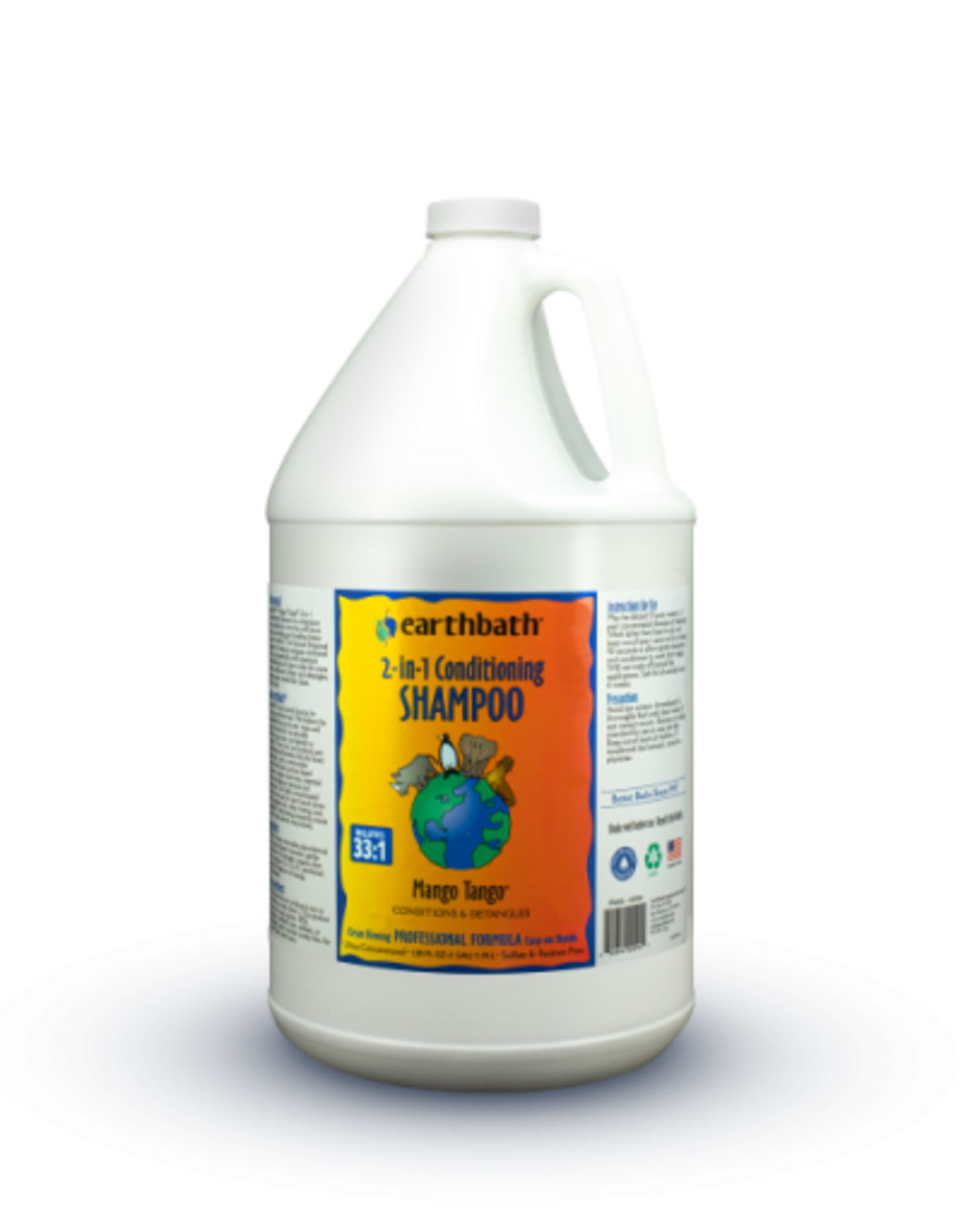 Earthbath Earthbath DOG SHAMPOO 2 IN 1 MANGO 1 GALLON