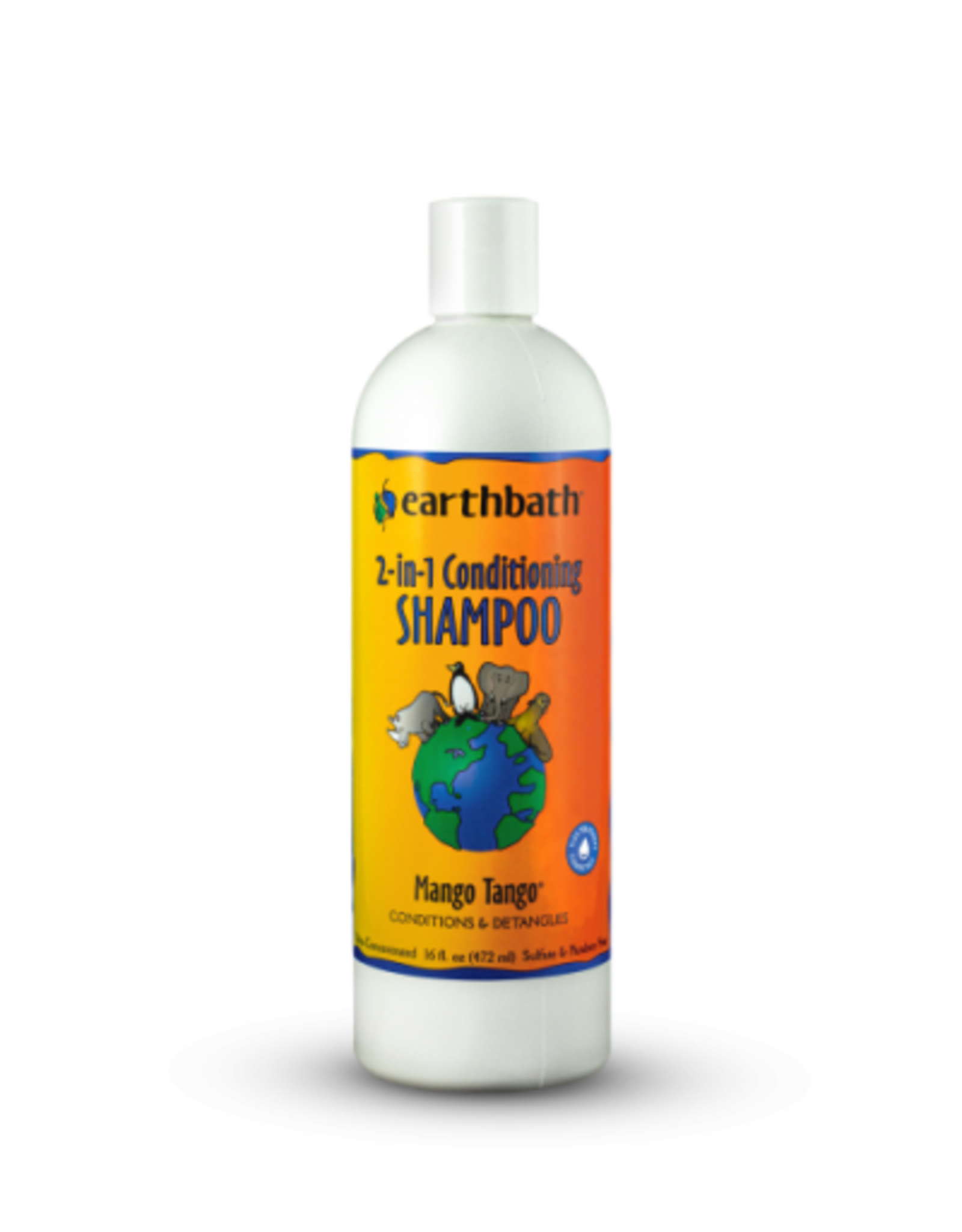 Earthbath Earthbath DOG SHAMPOO 2 IN 1 MANGO 16 OZ