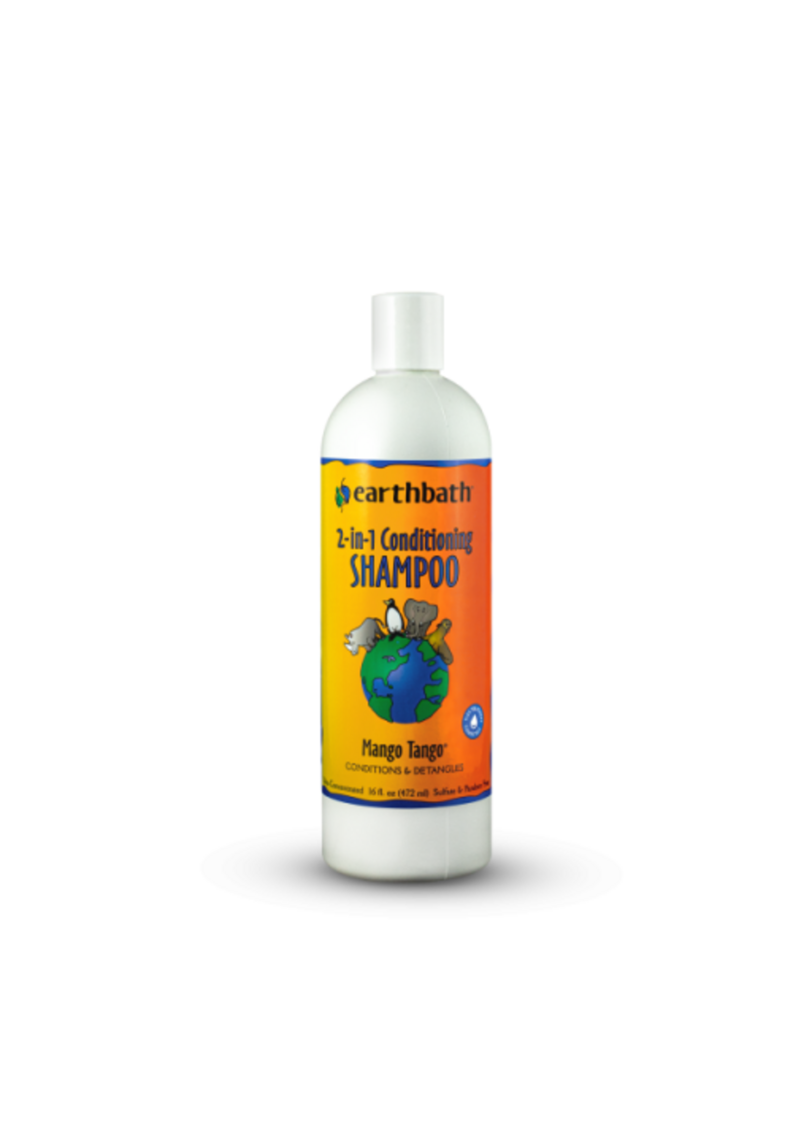 Earthbath Earthbath DOG SHAMPOO 2 IN 1 MANGO 16 OZ