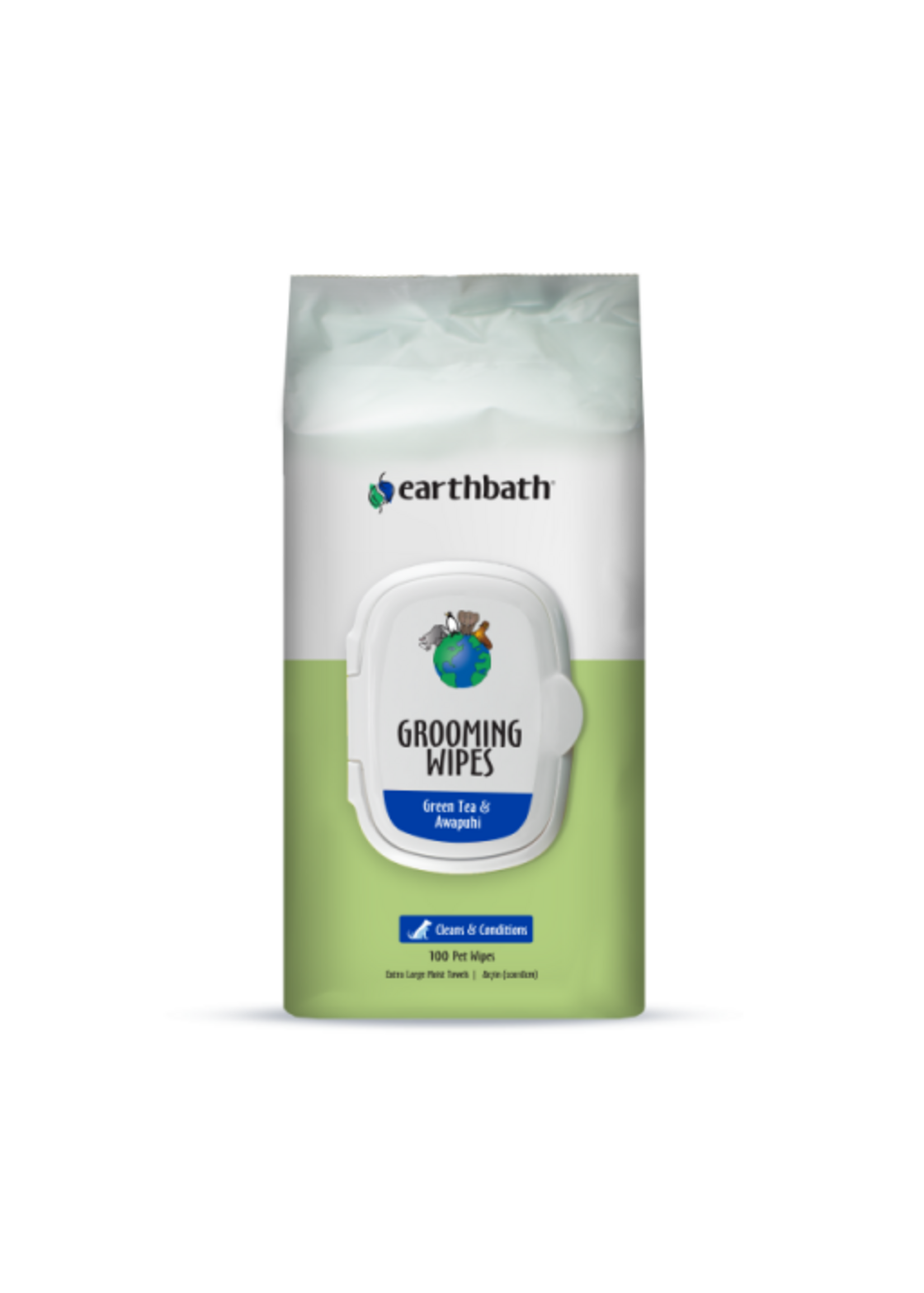Earthbath Earthbath GREENTEA FRAG WIPES 100CT