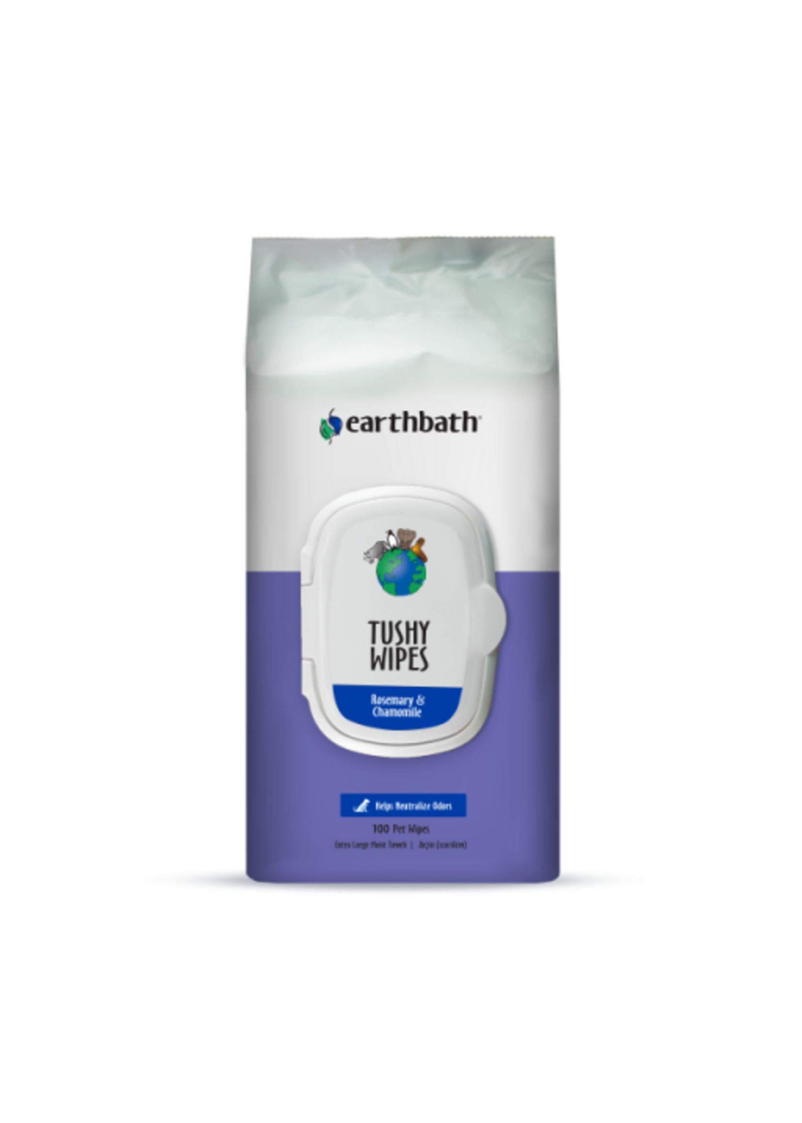 Earthbath Earthbath TUSHY WIPES 100 Pack
