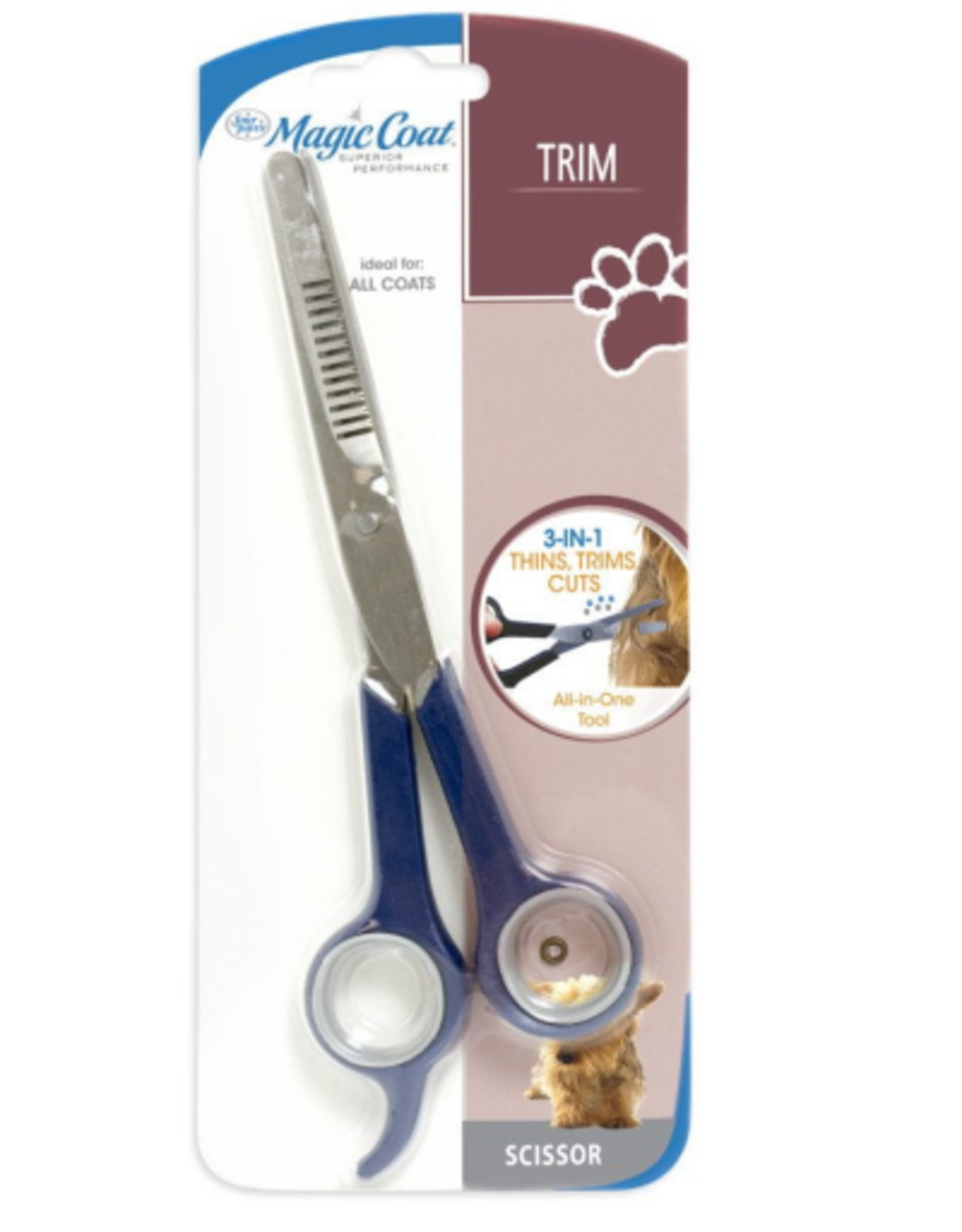Four Paws Four Paws Magic Coat 3-in-1 Grooming Scissors for Dogs One Size