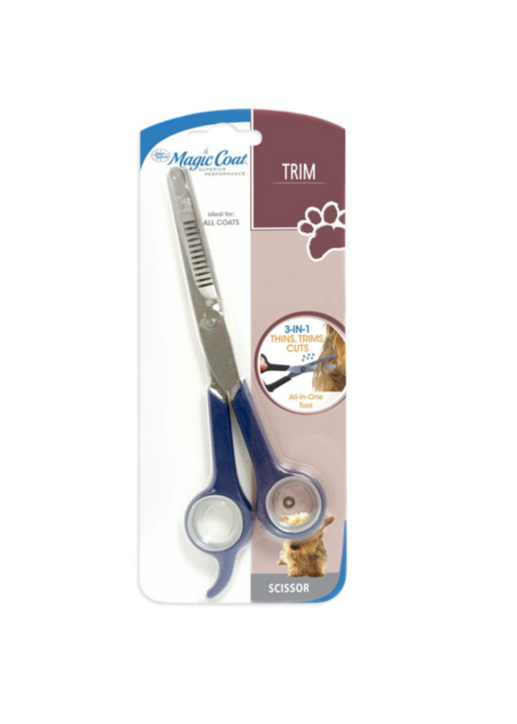 Four Paws Four Paws Magic Coat 3-in-1 Grooming Scissors for Dogs One Size