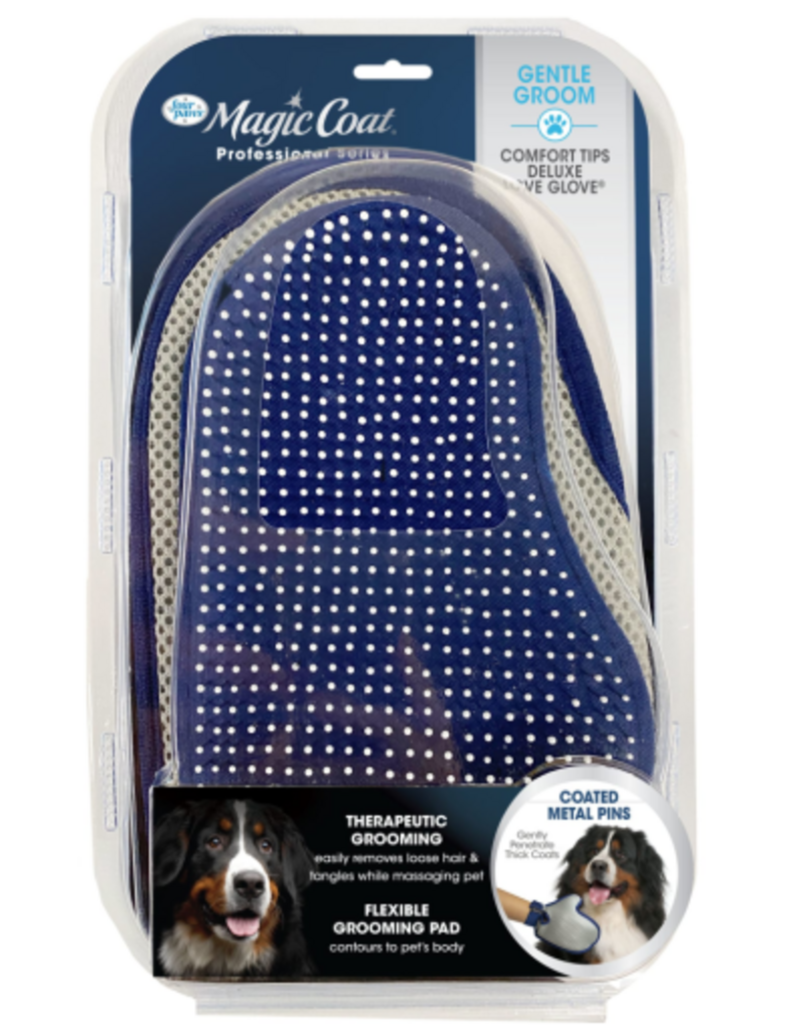 Four Paws Four Paws Magic Coat Professional Series Comfort Tips Deluxe Dog Grooming Glove