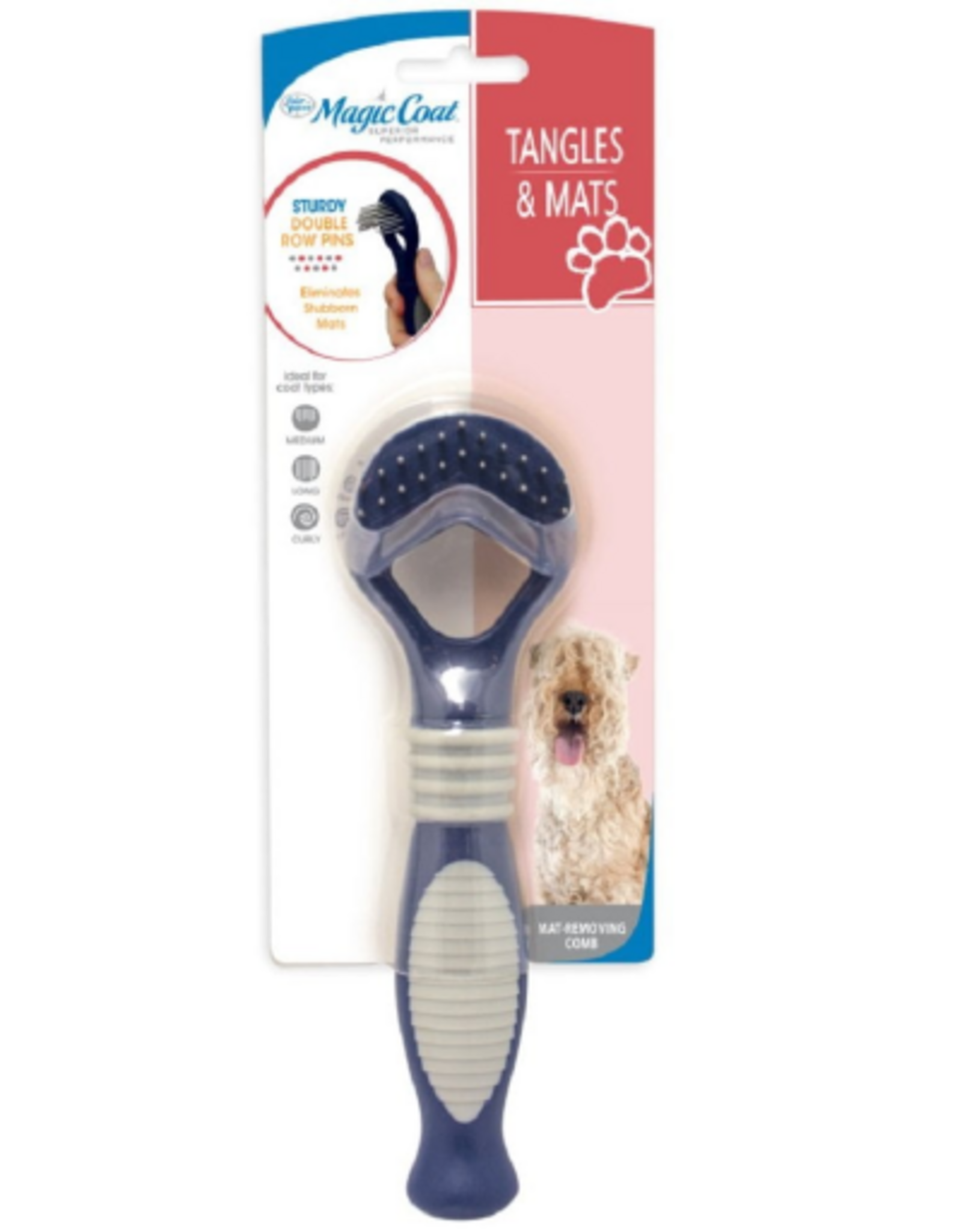 Four Paws Four Paws Magic Coat Dog Dematting Rake Comb One Size