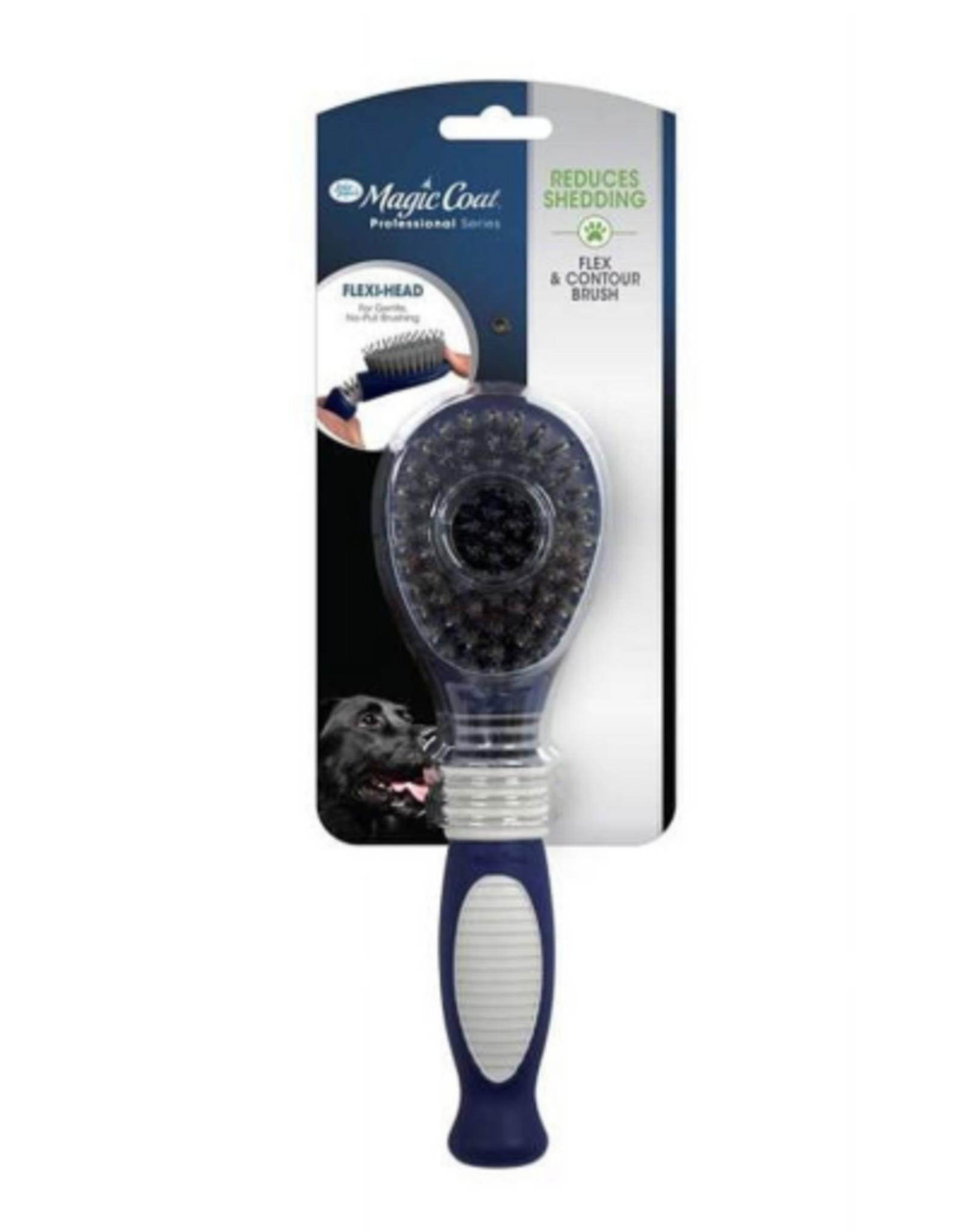 Four Paws Four Paws Magic Coat Pro Series Comfort Contour Pin & Bristle Brush for Dogs