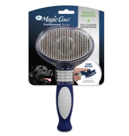 Four Paws Four Paws Magic Coat Professional Series Self Cleaning Slicker Dog Brush - Large