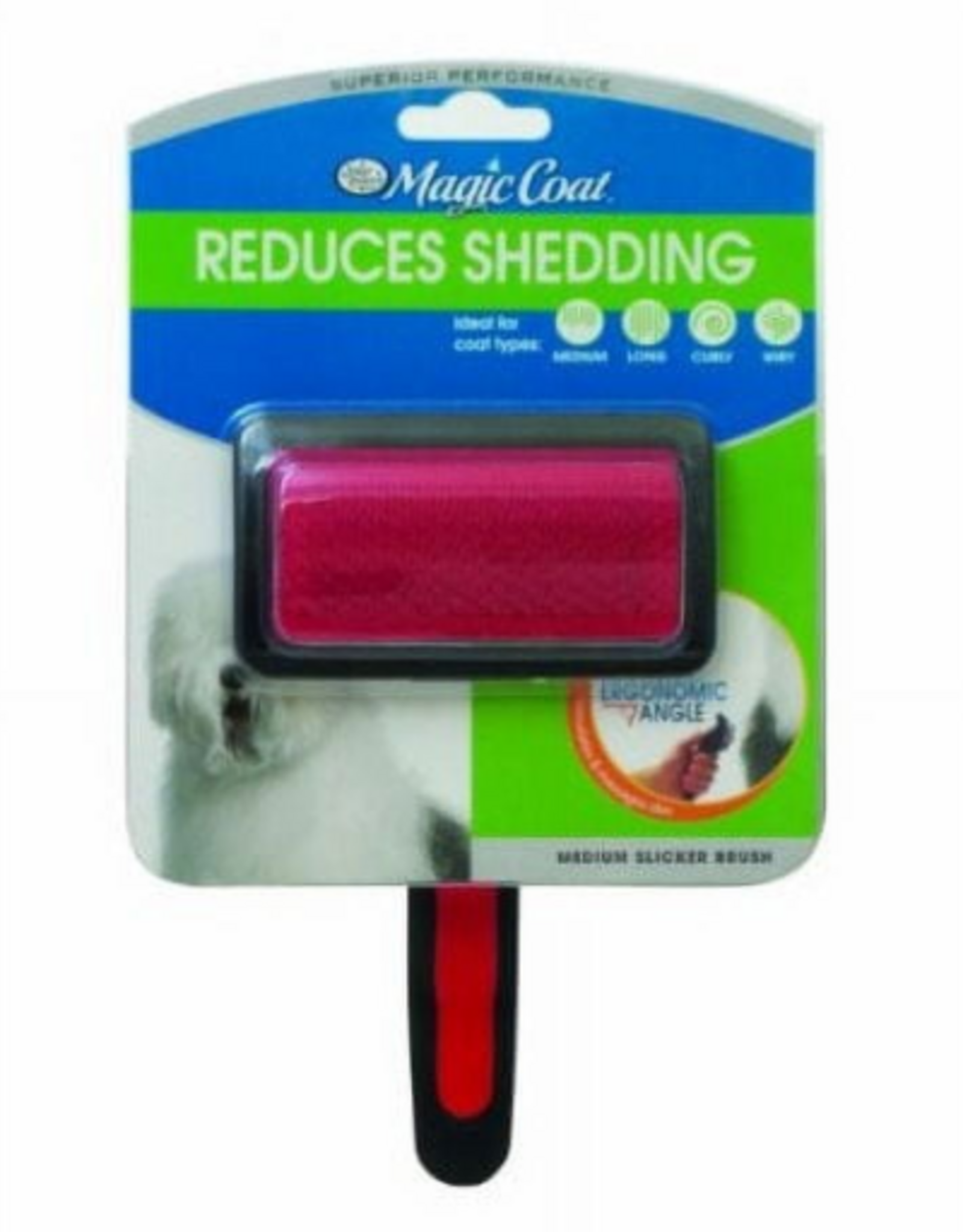 Four Paws Four Paws Magic Coat Slicker Brush for Dogs - Medium 7" L x 5" W
