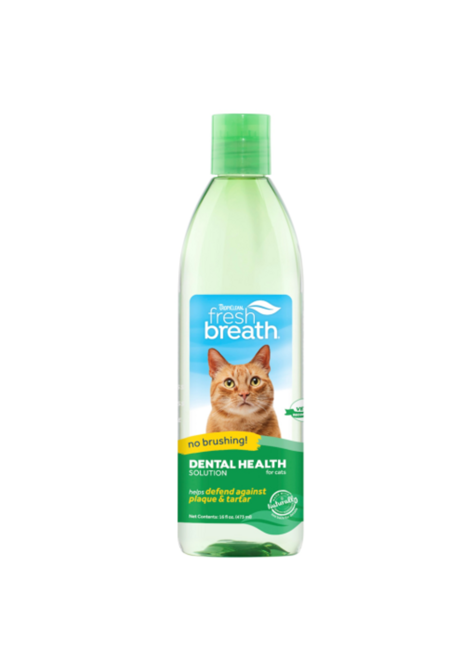 TropiClean Fresh Breath Oral Care Water Additive for Cats - 16 oz